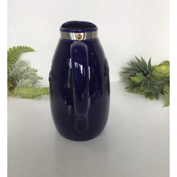 Colbalt Blue Ceramic Sprinkler Pot - Picture 4 of 8